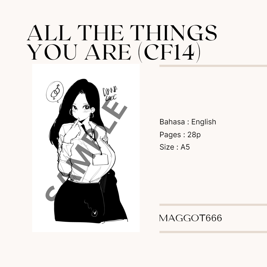 (CF14) All The Things You Are Comic Book