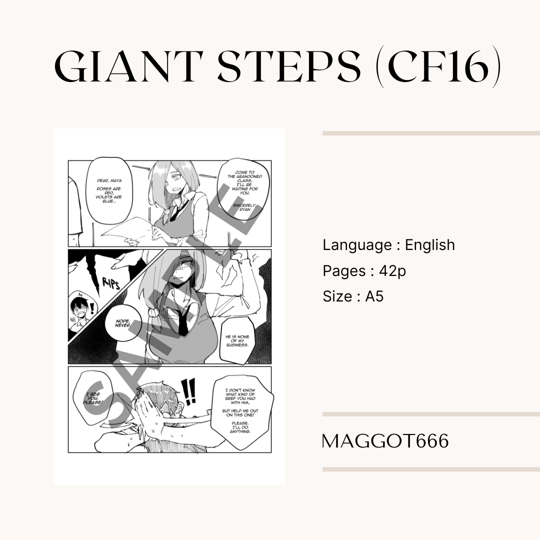 (CF16) Giant Steps Comic Book